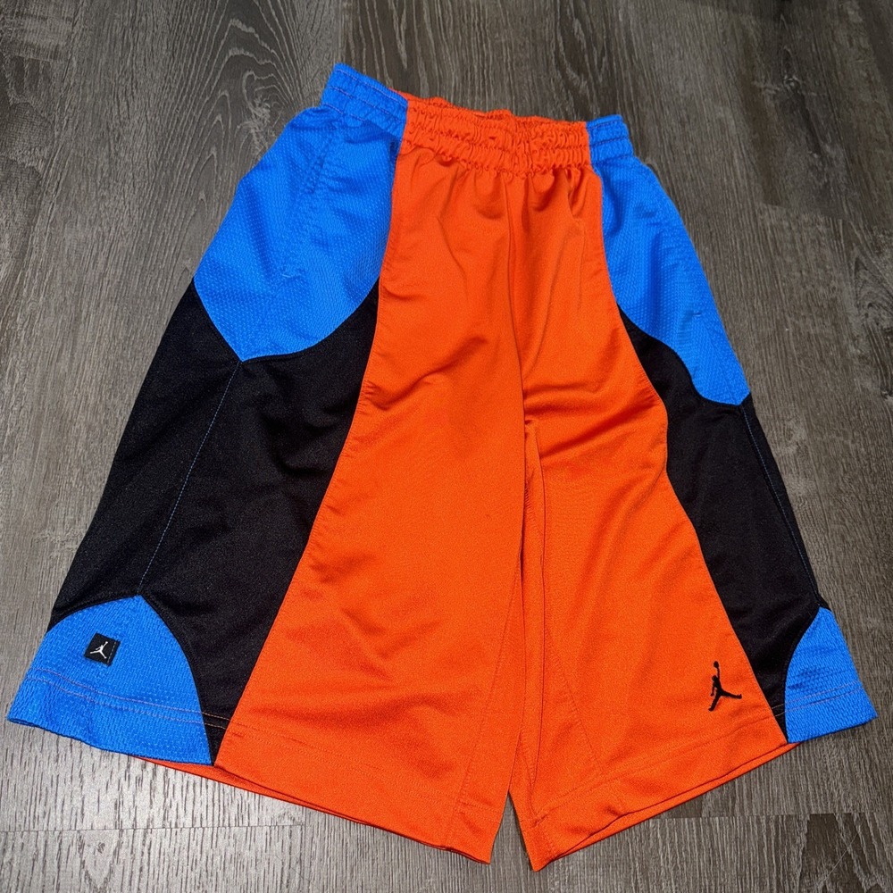 Y2k Jordan Durasheen Knicks Color Men's S Shorts 404309 Baggy Silky Jumpman Logo
